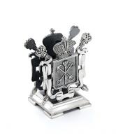 Подставка из серебра для визиток «Санкт-Петребург» Подставка из серебра для визиток «Санкт-Петребург»