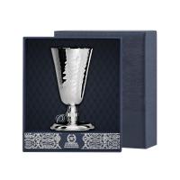 Серебряная кованая рюмка №4