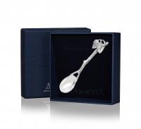 Ложка к солонке «Зачарованный лес» из серебра