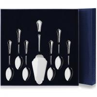 Серебряный набор для десерта «Фаворит» №1