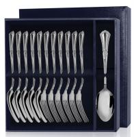 Серебряный набор «Фаворит» 12 предметов ложки и вилки