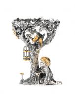 Серебряная подставка под яйцо «Птицелов» Серебряная подставка под яйцо «Птицелов»