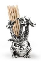 Серебряная подставка для зубочисток «Змей Горыныч»