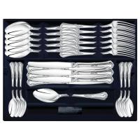 Серебряный столовый набор «Фаворит» 24 предмета