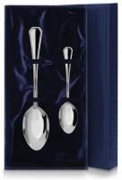 Набор серебряный «Элегант» столовая и чайная ложки
