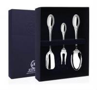 Серебряный набор для чая «Император» №2