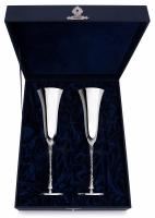 Набор серебряных фужеров «Виноградная лоза»