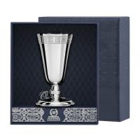 Серебряная рюмка № 4 с гравировкой