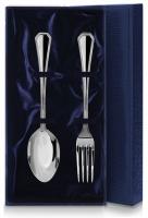 Набор серебряный «Элегант» столовая ложка и вилка