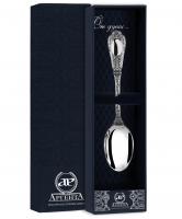 Серебряная чайная ложка «Фамильная»