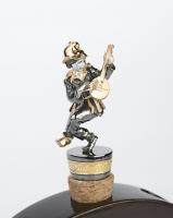 Серебряный пробочник «Скоморох с домрой»
