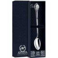 Серебряная ложка для размешивания кофе «Охотничья» Серебряная ложка для размешивания кофе «Охотничья»