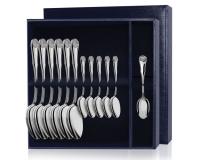 Набор серебряный «Визит» 12 предметов столовые и чайные ложки