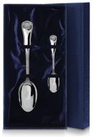 Набор серебряный «Визит» столовая и чайная ложки