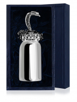 Серебряная рюмка «Змея» с чернением