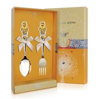 Набор из серебра «Мальчик» ложка и вилка