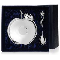 Серебряный набор «Яблоневый сад»