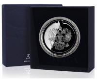 Закладка из серебра для книг «Герб»