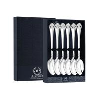 Серебряный набор «Афина» 6 чайных ложек