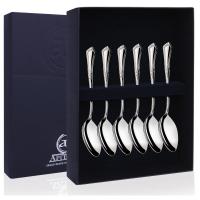 Серебряный набор «Фаворит» 6 кофейных ложек