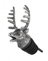 Серебряный дозатор для вина «Олень»