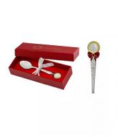 Серебряная детская ложка «Бант»