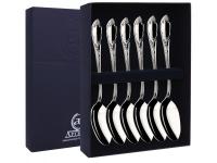 Серебряный набор «Престиж» 6 чайных ложек