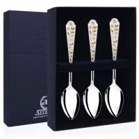 Набор из серебра «Лето-Ромашка» 3 чайные ложки