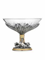 Серебряная конфетница «Урожай» Серебряная конфетница «Урожай»