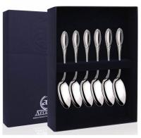 Серебряный набор «Император» 6 кофейных ложек