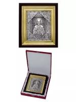 Икона серебряная «Николай Чудотворец»