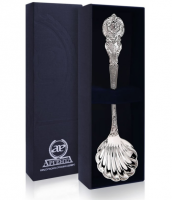 Серебряная ложка для икры «Богема»