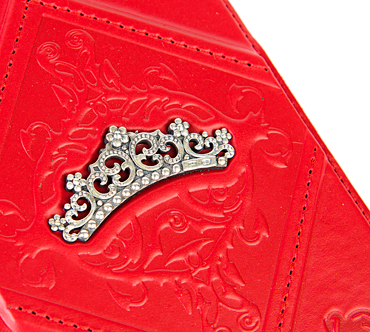 Набор из обложки на паспорт и кошелька «Диадема» Набор из обложки на паспорт и кошелька «Диадема»