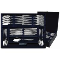 Серебряный столовый набор «Морозко» на 12 персон