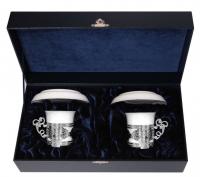 Набор кофейных чашек «Август-Октавиан» с блюдцами