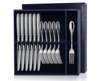 Серебряный набор десертный «Император» 12 предметов ножи и вилки