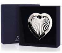 Серебряная закладка для книг «Сердечко»