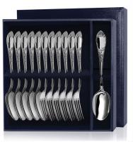 Серебряный набор «Престиж» 12 предметов ложки и вилки