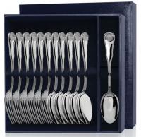 Серебряный набор столовый «Визит» 12 предметов ложки и вилки Серебряный набор столовый «Визит» 12 предметов ложки и вилки