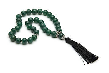 Мусульманские четки с хризопразом