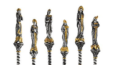 Набор вилок для канапе «Русские красавицы»