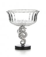 Вазочка «Дракон» из серебра