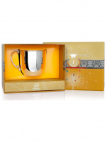 Серебряная кружка для детей «Гладкая»