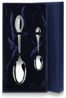 Набор из серебра «Император» столовая и чайная ложки