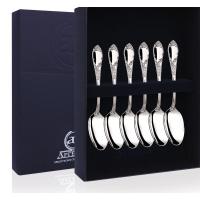 Серебряный набор «Престиж» 6 кофейных ложек