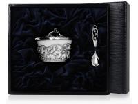 Солонка из серебра «Листопад»