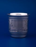 Серебряная стопка «Казачок» №12 