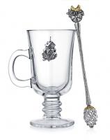 Серебряный набор для глинтвейна «Зимний вечер»