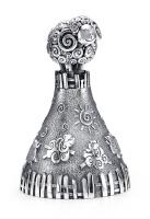 Серебряный колокольчик «Овечка»