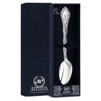 Ложка чайная «Виноградная лоза» серебро 925